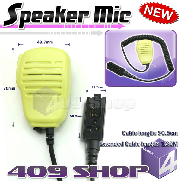 Yellow Speaker /mic for MOTOROLA SABER